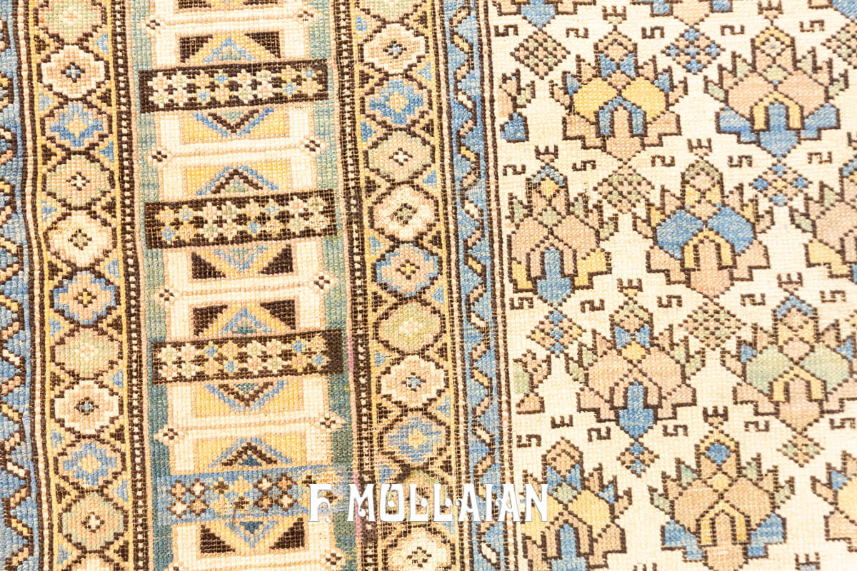 Antique Caucasian Daghestan Prayer-field Rug n°:14796777